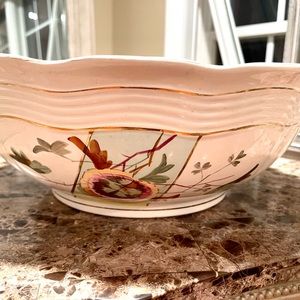 T. Furnival & Sons Vintage Basin Decorative Centerpiece Bowl